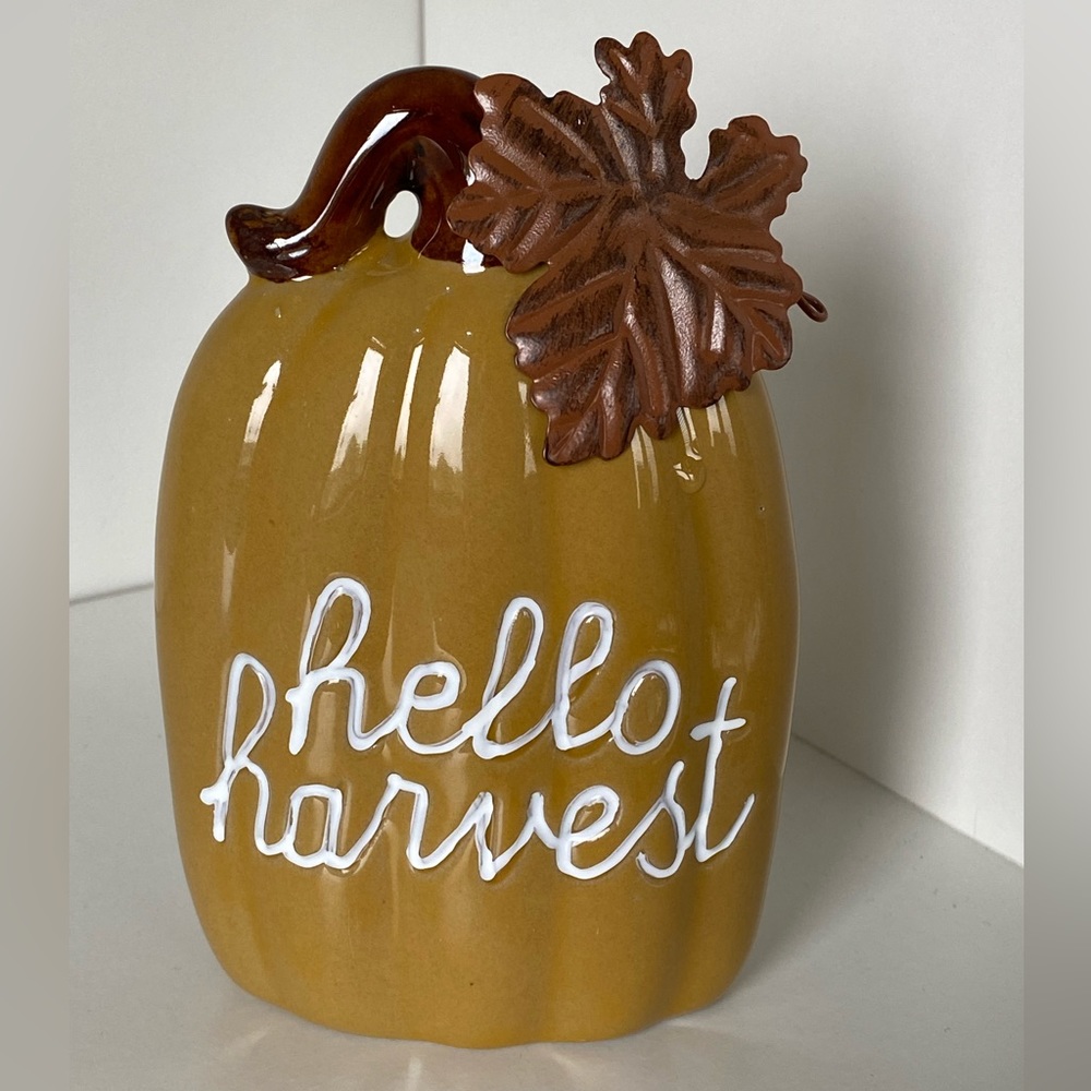 Ceramic Fall Pumpkin